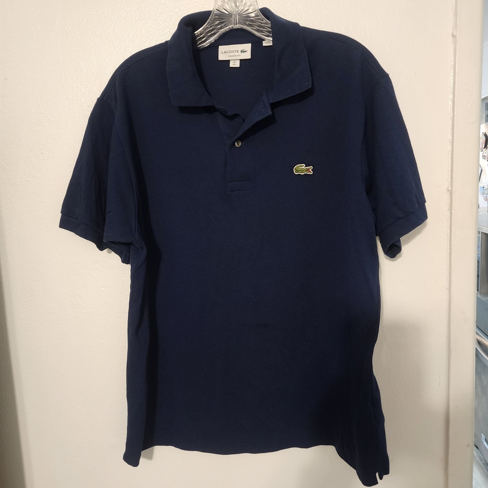 Lacoste Men's Navy Polo Shirt